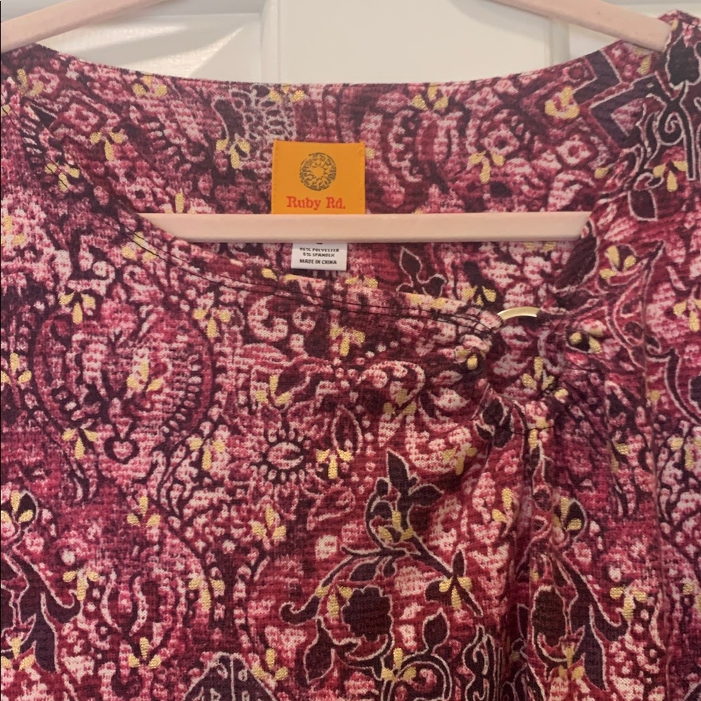 Ruby Rd Top NWOT - Picture 6 of 7